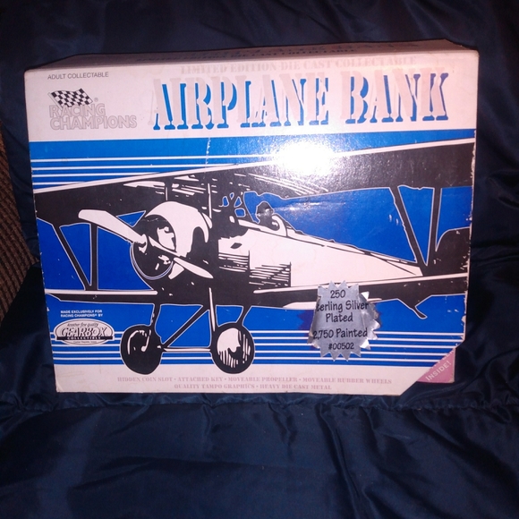Jeff Gordon Die Cast Airplane Bank - Picture 3 of 3